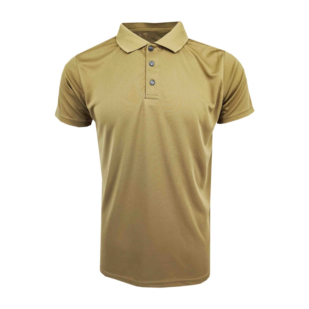 RIGHTWAY Quick Dry Collar Polo T-Shirt Unisex Microfiber Plain Jersey ...