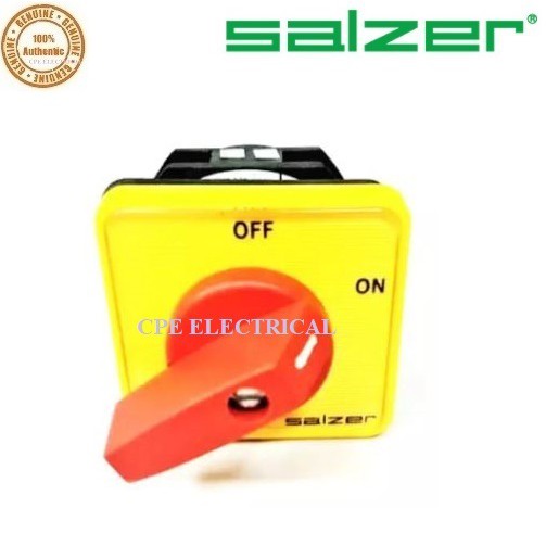 SALZER 16A 1 2 3 POLE ON OFF SELECTOR CAM SWITCH Shopee Malaysia