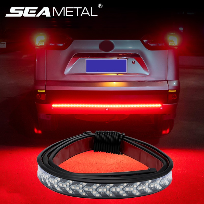 12V Flexible LED Strip Brake Light 120cm 150cm Car Truck Tailgate Turn Signal LED Light