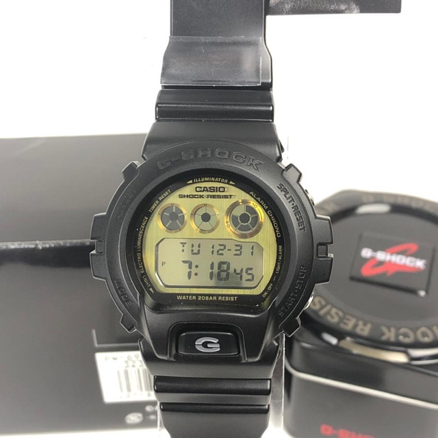 Casio G-Shock Polarized Gold Mirror Face DW-6900PL-1