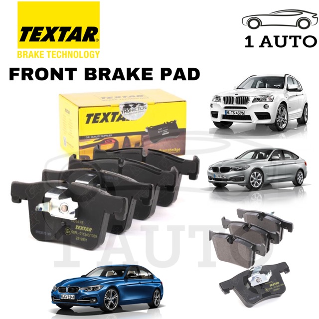 TEXTAR FRONT BRAKE PAD BMW F30 320d 328i 330e 330i F34 328i F22 220i ...