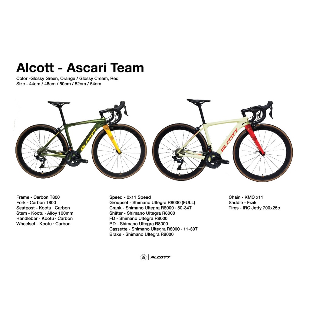 harga road bike alcott