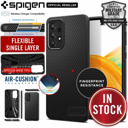 Samsung Galaxy A53 / A73 (5G) Spigen Liquid Air Case Matte Black