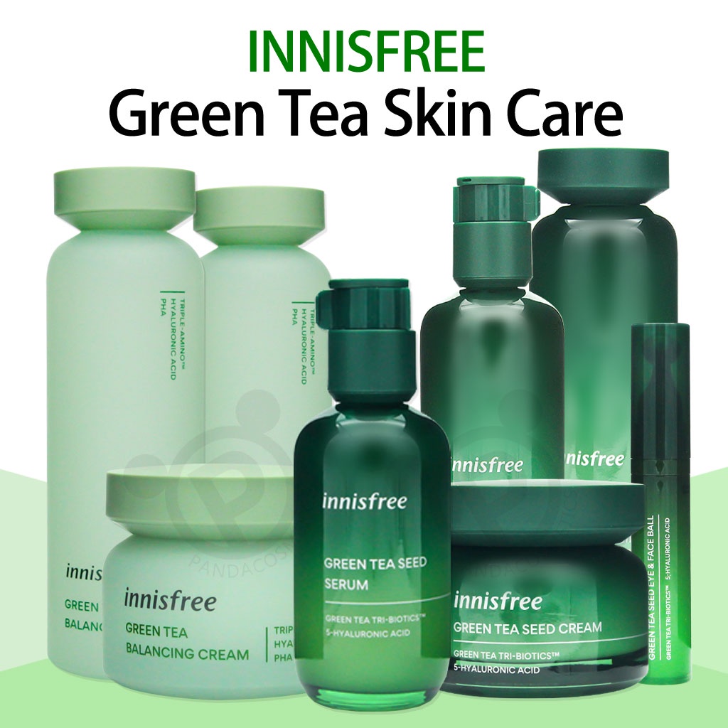 Innisfree Green Tea Seed Serum, Skin, Lotion, Eye cream, Cream. Eye