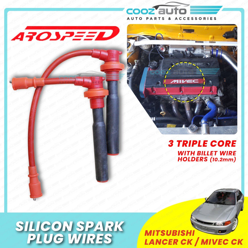Mitsubishi Lancer Ck Mivec Ck Arospeed 10.2mm Triple Core Silicon