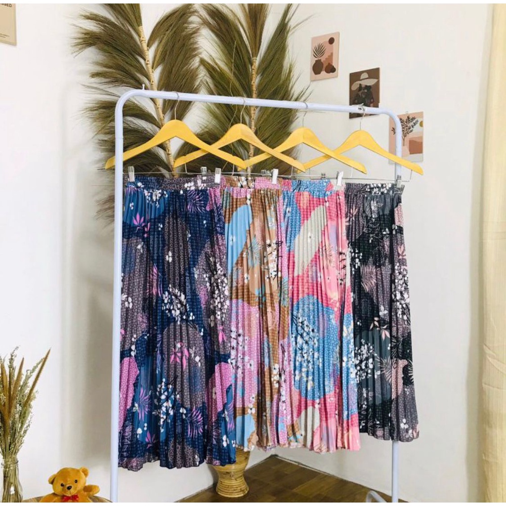 Sakura Pleated Skirt Hyget Material Is Thick And Cool, Comfortable to ...