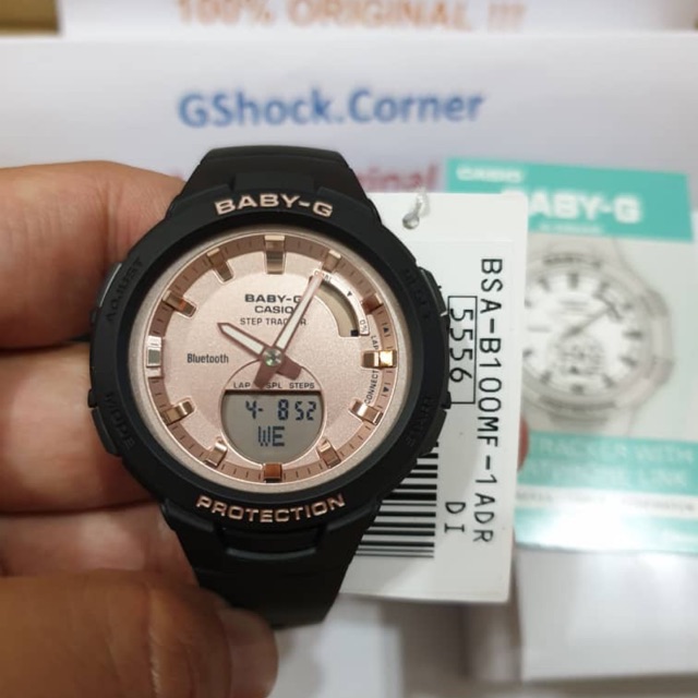 CASIO G SQUAD BABY G BSA B100MF 1ADR BSA B100MF 1 BSA B100MF BSAB100MF STEP TRACKER 100 ORIGINAL Shopee Malaysia