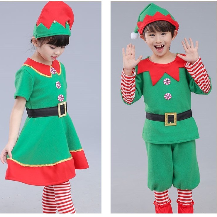 ELF COSTUME FOR KIDS AND ADULTS HAPPY MERRY CHRISTMAS CAPE CLOAK ...
