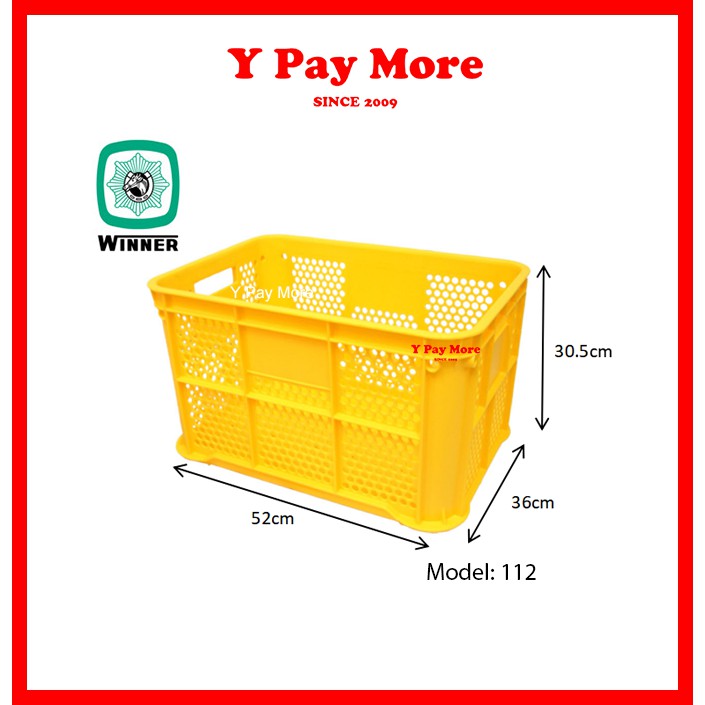 Winner 48 Litres Stackable Container / Heavy Duty Tray / Multi Purpose ...