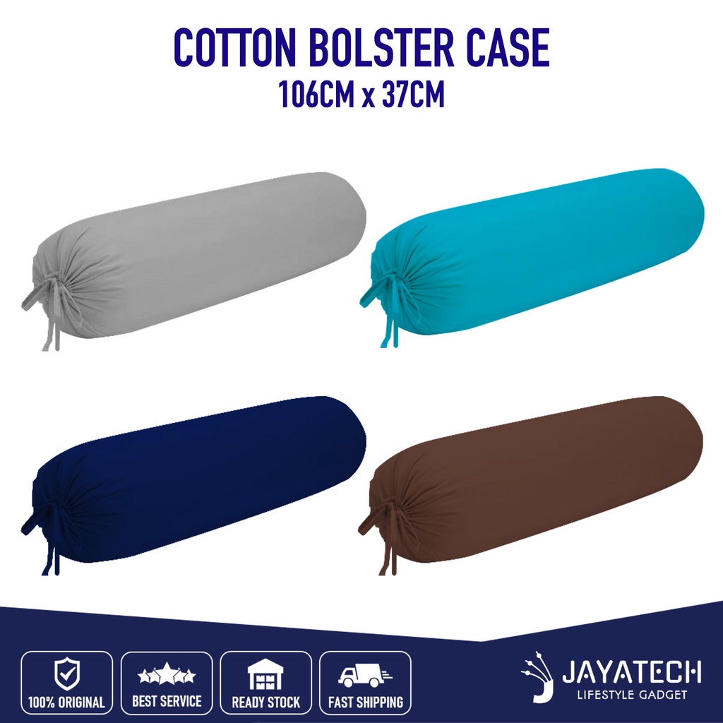 PREMIUM COTTON BOLSTER CASE / MICROFIBRE BOLSTER CASE / SARUNG PELUK