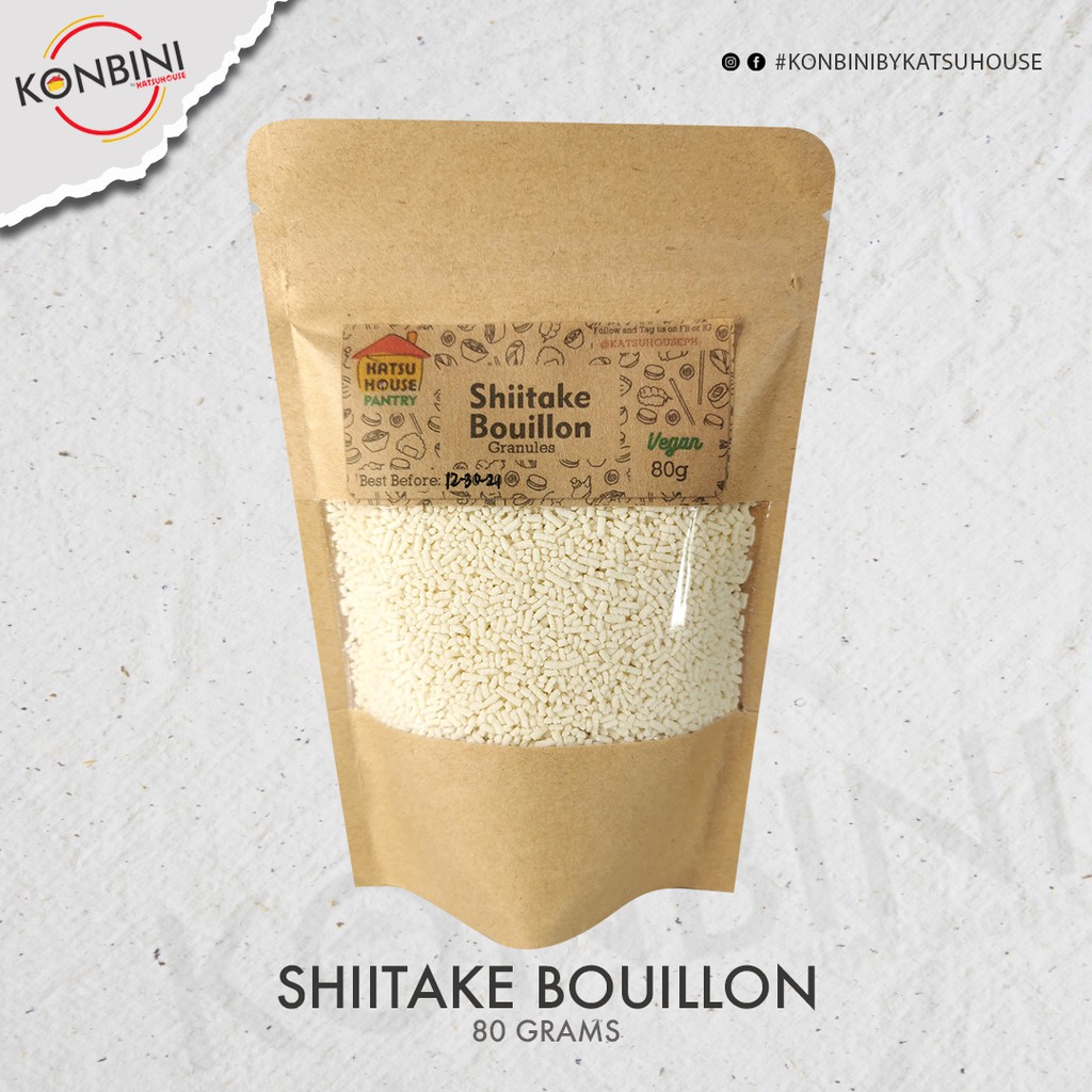 Shiitake Mushroom bouillon granules vegan 80g Shopee Malaysia