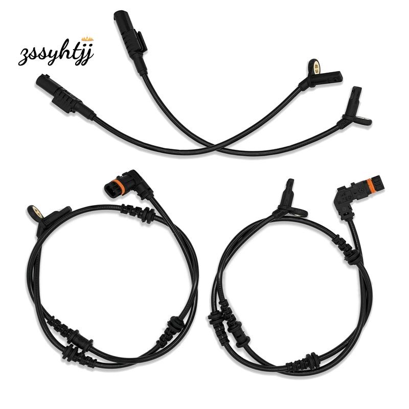 SET(4Pcs) Front Rear ABS Wheel Speed Sensor for MercedesBenz W164