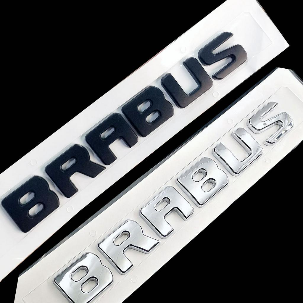 Car Trunk Sticker For Mercedes Benz Brabus W205 W463 G500 G350D G55 G63 AMG  G800 Brabus Emblem Badge Sticker Rear Tuning