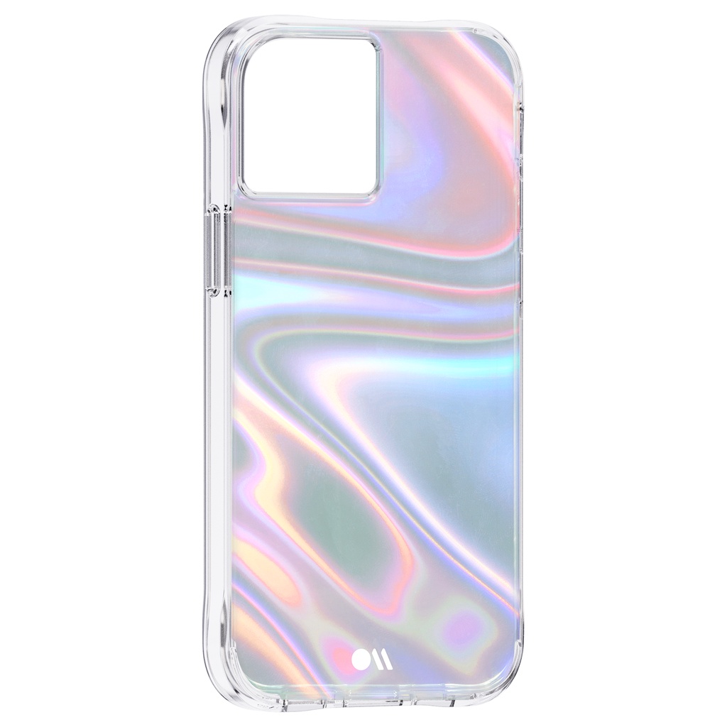 Coque Case-Mate Pour IPhone 13 - Protection Chutes 10 Pieds, Design Nuage, Compatible Qi