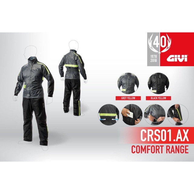 Givi store waterproof garment