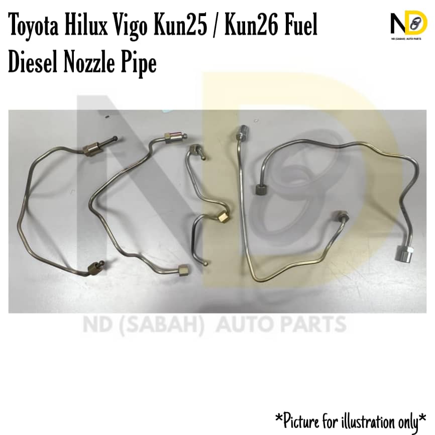 TOYOTA HILUX VIGO KUN25 / KUN26 FUEL DIESEL NOZZLE PIPE Shopee Malaysia