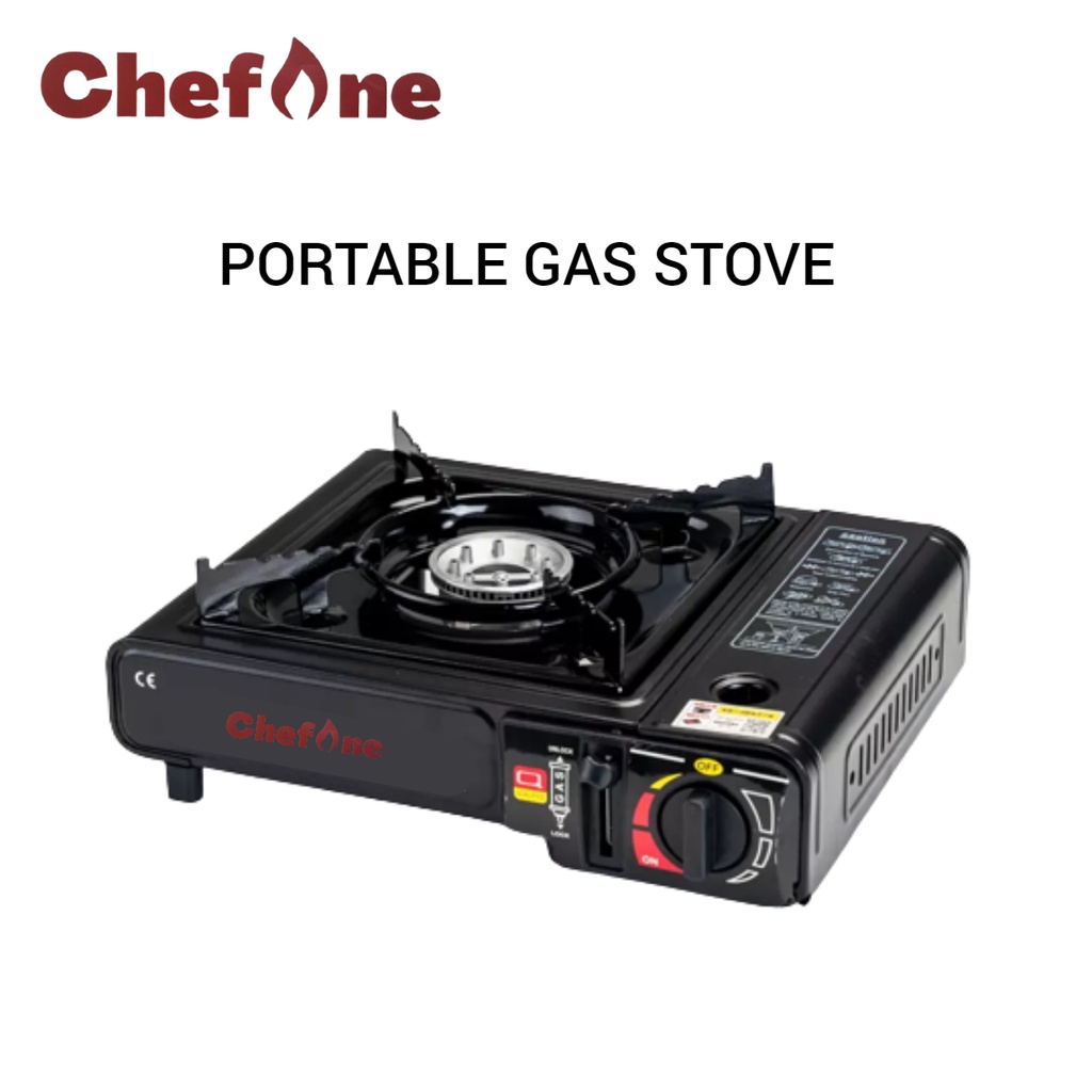 ChefOne BDZ155A Portable Gas Stove Camping Easy to bring Butane Gas
