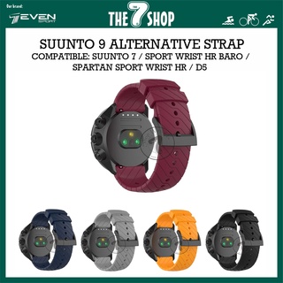 Compatible with Suunto Spartan Sport Wrist hr Baro Strap/ Suunto 9 Baro  Bands, Sport Replacement Watch Band Stylish Soft Silicone Band Straps  Pretty Wristbands Bracelet for Suunto 9 Smartwatch