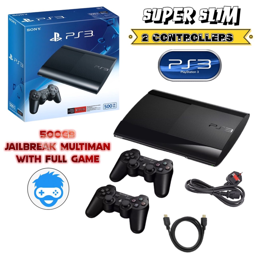 Ps3 super shop slim shopee