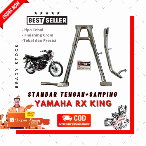 Center stand Middle stand Side stand Yamaha Rx King Original Chrome ...