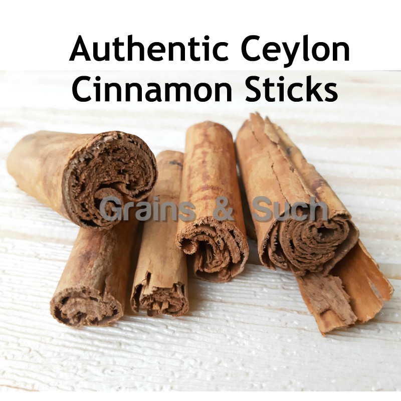 Authentic Ceylon Cinnamon Sticks Kayu Manis Asli (40gm) | Shopee Malaysia