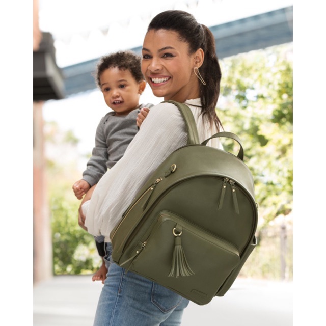 SKIPHOP GREENWICH SIMPLY CHIC DIAPER BACKPACK OLIVE SALE