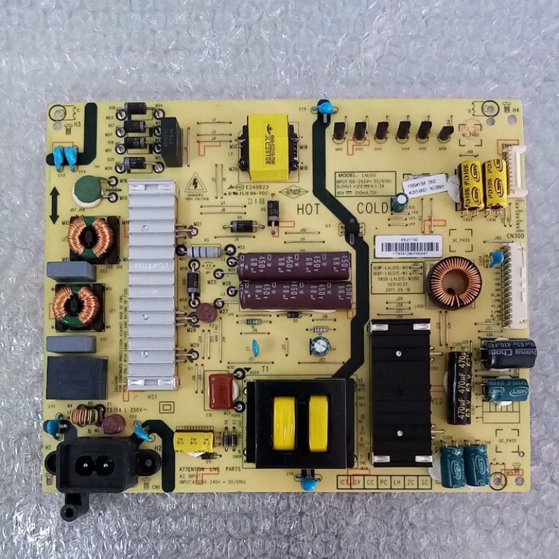 TOSHIBA 49U7750VM POWER BOARD | Shopee Malaysia
