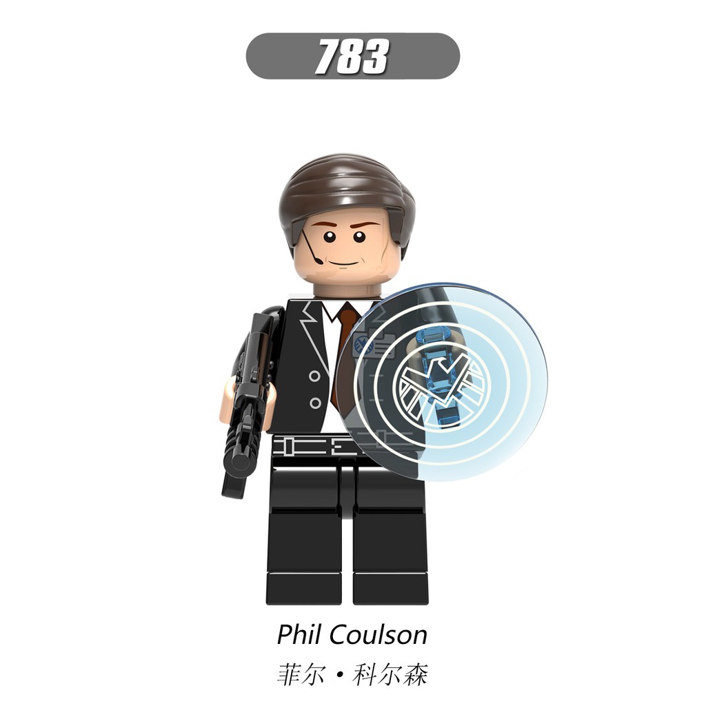 Agent coulson lego minifigure sale
