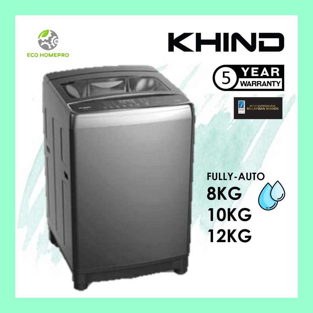 khind washing machine 10kg