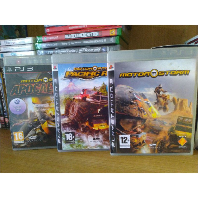 MotorStorm, Pacific Rift, Apocalypse PS3 Shopee Malaysia