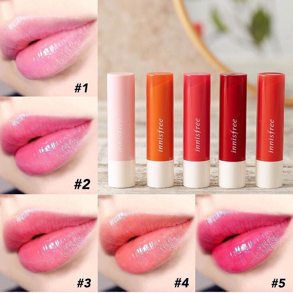 Innisfree Glow Tint Lip Balm Shopee Malaysia