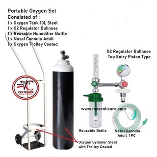 Oxygen Cylinder Trolley ITEC Manufacturing Gas Cylinder