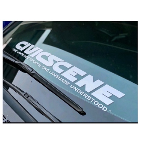 CAR STICKER HONDA EF9 EG8 EG9 EK EK9 CIVIC FERIO VIRS ES ES2 FD FD2R ...