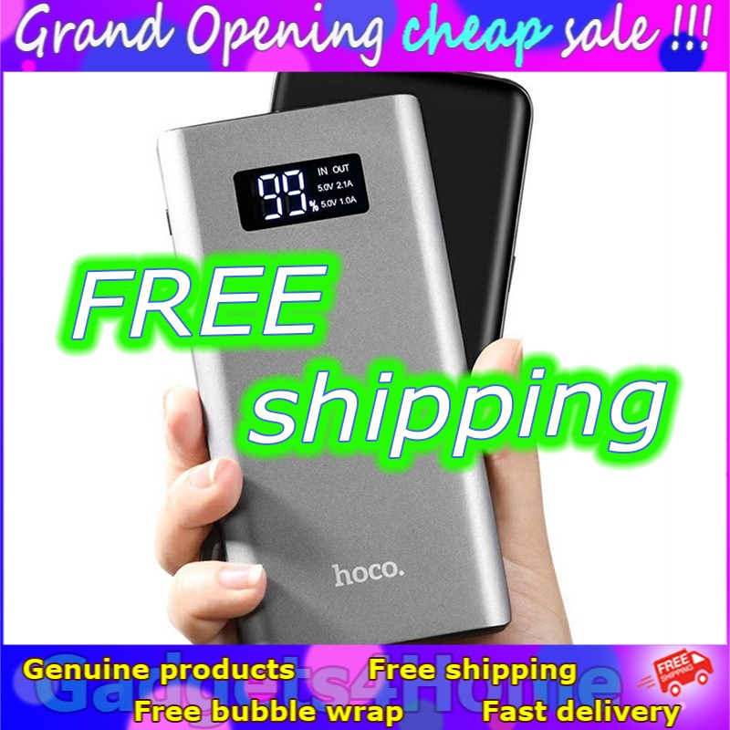 Power bank «B23A Flowed» 15000 mAh dual USB output - HOCO