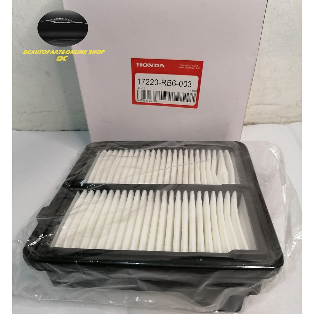 AIR FILTER HONDA CITY TMO JAZZ GE8 HONDA FREED (2009-2013) 17220-RB6 ...