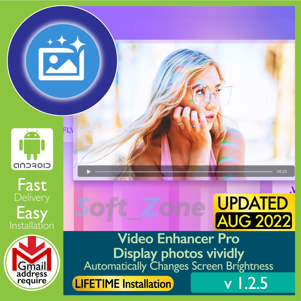 Video Enhancer Pro v1.2.5 Automatically Changes Screen Brightness