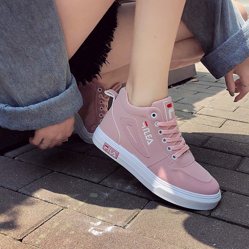Concentratie boog Kangoeroe Miss Lang Hot Sale Miss Lang Hot Sale Original Fila Women's Flat Sports  Running Shoes Breathable Student-Pink | Shopee Malaysia