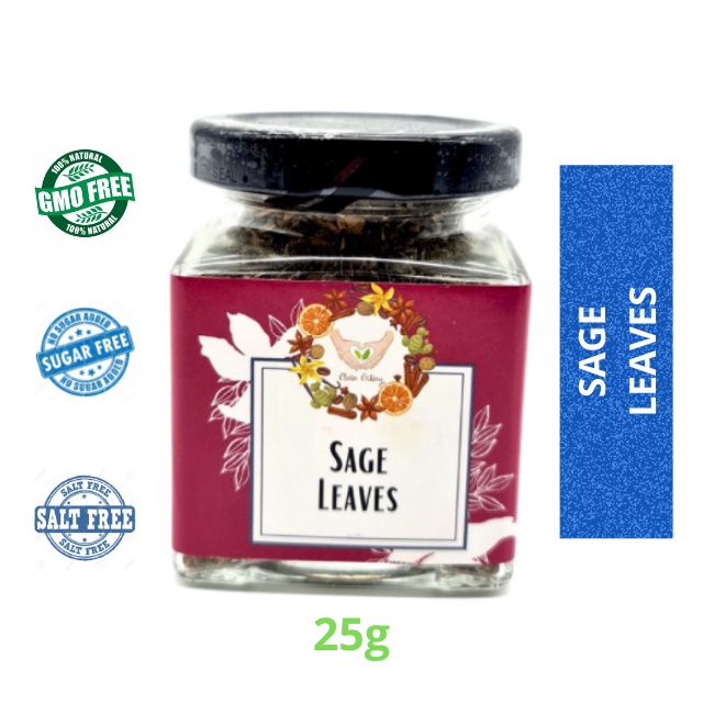 Clean Eating Sage Leaves (25g) Shopee Malaysia
