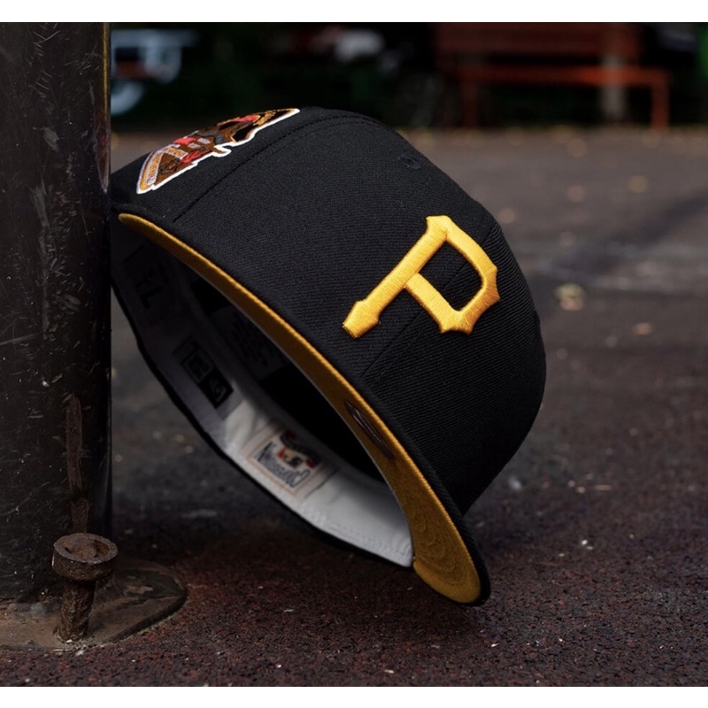 NEW ERA 59FIFTY MLB PITTSBURGH PIRATES ASG 1959 BLACK / YELLOW FITTED ...