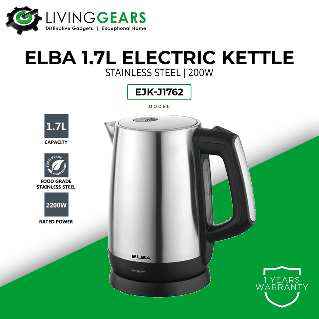 Philips 1.7L Electric Jug Kettle Polished Stainless Steel HD9351/HD9339