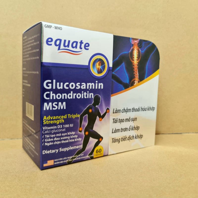 Glucosamin Chondroitin MSM Helps Strengthen Bones And Joints, Prevents