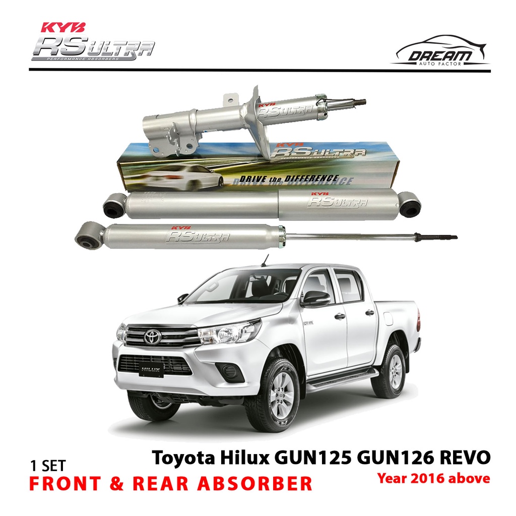 Toyota Hilux GUN125 GUN126 REVO Kayaba KYB RS Ultra Front And Rear ...