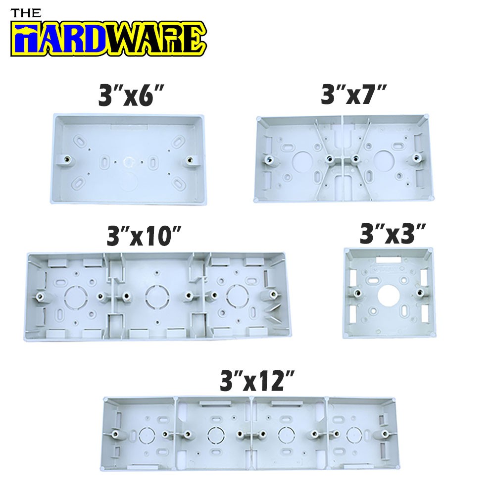PVC Surface Type Nut Box/Electrical Use Switch box/Box Socket Switch