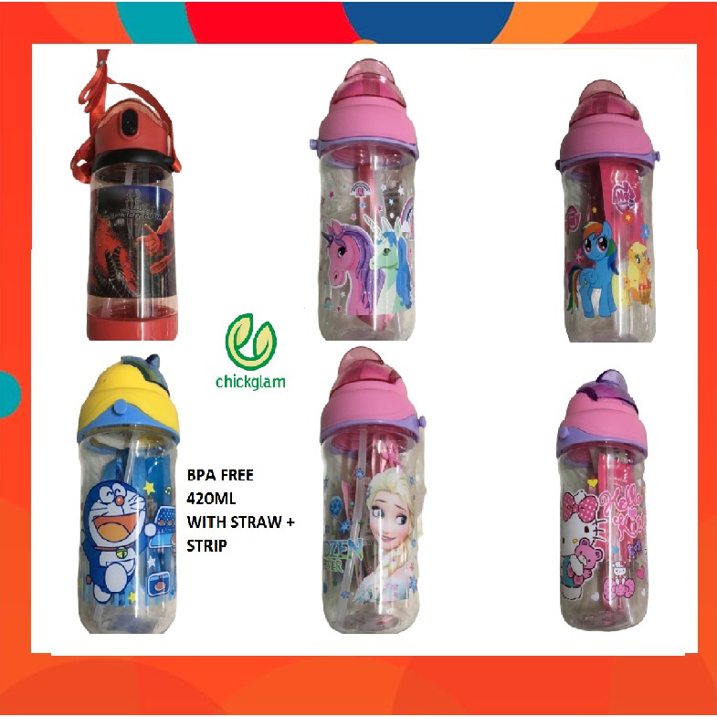 Botol Air Kanak-kanak /Kids Water bottle 420ML (BPA FREE) | Shopee Malaysia