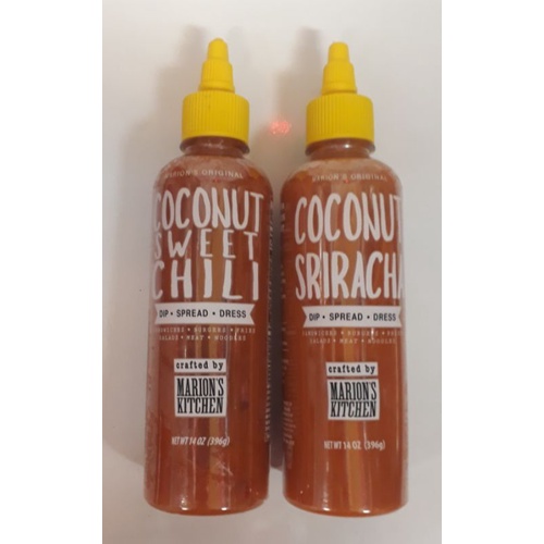 Marion's Kitchen Chili Sauce Coconut Sweet chili/Sriracha 396g Shopee