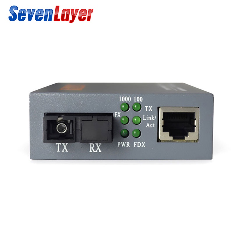 Gigabit Fiber Optical Media Converter HTB-GS-03 A&B 1000Mbps Single ...