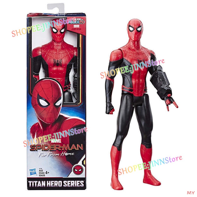 JINN 12inch Titan Hero Series Spiderman No Way Home Captain America ...