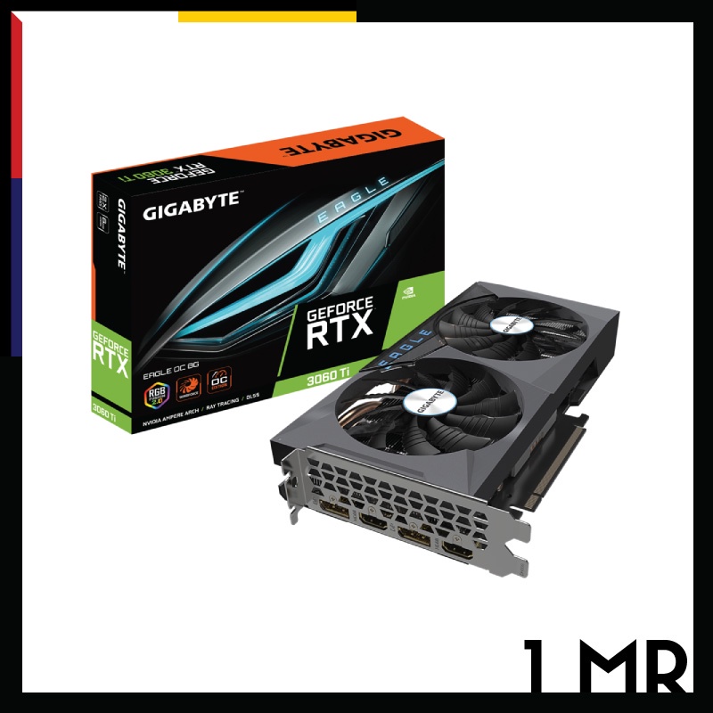 GIGABYTE GeForce RTX 3060Ti EAGLE OC 8G GPU Graphic Card (DEMO