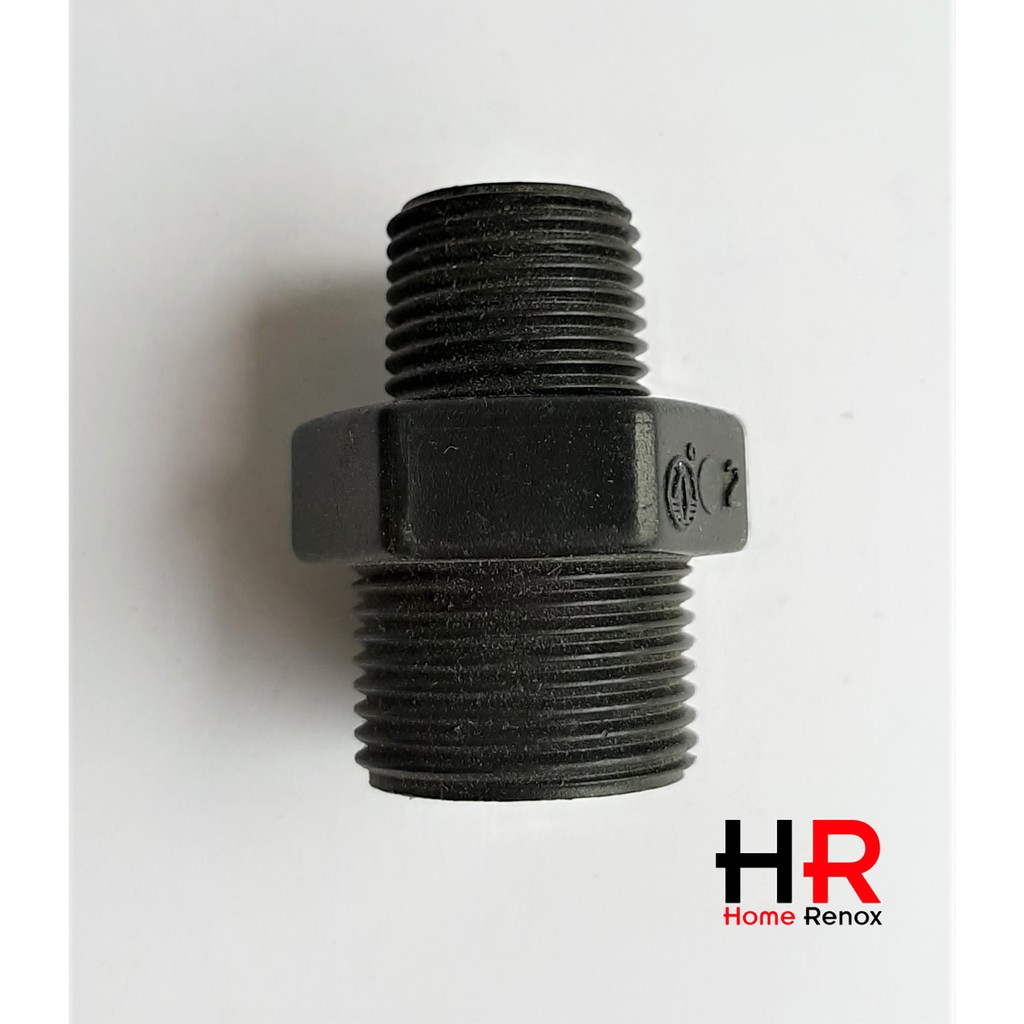 PVC Reduce Nipple 1/2"3/4" (15mm20mm) POLY Fitting Shopee Malaysia