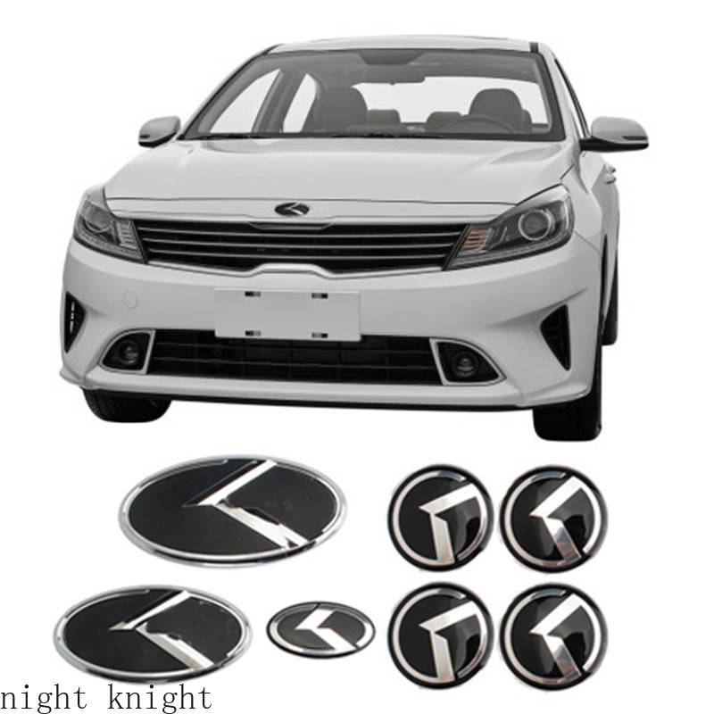 Night knight Car Front Grille Emblem Rear Trunk Badge Cover for KIA K3 ...